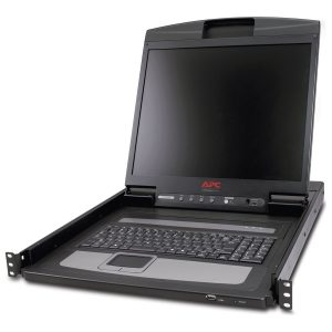APC LCD Console - Consola KVM - 19" - montável em bastidor - 1280 x 1024 - VGA - preto - 1U