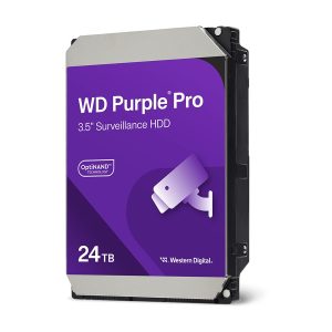 WD Purple Pro WD241PURP - Disco rígido - 24 TB - vigilância, vídeo inteligente - interna - 3.5" - SATA 6Gb/s - 7200 rpm…