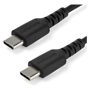 StarTech 2m USB C Charging Cable, Durable Fast Charge & Sync USB 2.0 Type C to USB C Laptop Charger Cord, TPE Jacket…