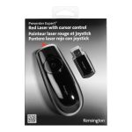 Kensington Presenter Expert Red Laser with Cursor Control - Controlo remoto de apresentação - rádio - preto