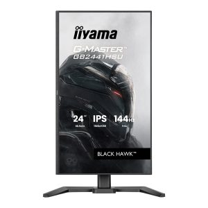 iiyama G-MASTER Black Hawk GB2441HSU-B1 - Monitor LED - 24" - 1920 x 1080 Full HD (1080p) @ 144 Hz - IPS - 350 cd/m² -…