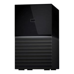 WD My Book Duo WDBFBE0360JBK - Matriz de disco rígido - 36 TB - 2 baias - HDD 18 TB x 2 - USB 3.1 Gen 1 (externo)