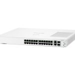 HPE Networking Instant On 1960 24G 2XGT 2SFP+ Switch - Interruptor - Administrado - 24 x 10/100/1000 + 2 x 10 Gigabit…
