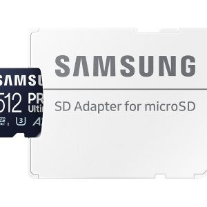 Cartão microSD Samsung Pro Ultimate 512GB com Adaptador