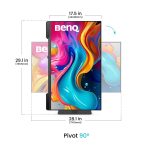 BenQ PV3200U - Monitor LED - 32" - 3840 x 2160 4K @ 60 Hz - 3xHDMI, USB-C - altifalantes com subwoofer
