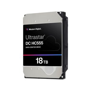 WD Ultrastar DC HC555 - Disco rígido - Centro de Dados - 18 TB - interna - 3.5" - SATA 6Gb/s - 7200 rpm - buffer: 512 MB