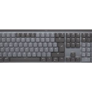 Logitech Master Series MX Mechanical - Teclado - retroiluminação - sem fios - Bluetooth LE - QWERTY - Nórdico…