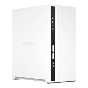 QNAP TS-233 - Servidor NAS - 2 baias - SATA 6Gb/s - RAID (expansão de disco rígido) 0, 1, JBOD - RAM 2 GB - Gigabit…