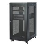 Startech 24U Server Rack Cabinet, 4-Post Adjustable Depth (2" to 30") Network Equipment Rack Enclosure w/Casters/Cable…