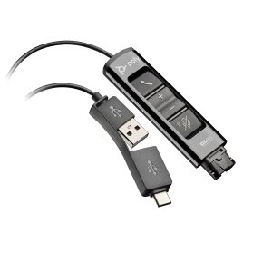 Adaptador QD USB Poly DA85 786C7AA/ QD Macho/ USB Macho - USB Tipo-C Macho