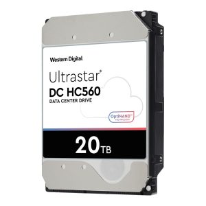 WD Ultrastar DC HC560 - Disco rígido - 20 TB - interna - 3.5" - SAS 12Gb/s - 7200 rpm - buffer: 512 MB