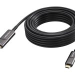 15 m USB C to HDMI cable - 4K at 60 Hz - Gold plated connectors - DP 1.2 - HDMI 2.0 - Supports CEC, EDID, HDR, HDCP 2.2…