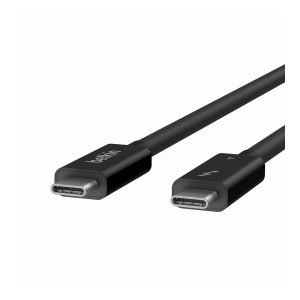 Belkin CONNECT - Cabo Thunderbolt - USB-C (M) reversível para USB-C (M) reversível - Thunderbolt 4 - 2 m - ativo,…