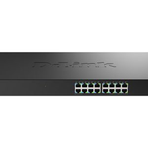 D-Link DMS-1016 - Interruptor - 16 x 10/100/1000/2.5G - desktop, montável em trilho