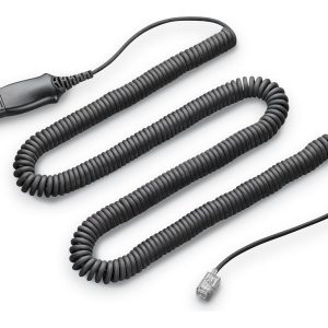 Poly APA-24 - Adaptador de comutador de gancho electrónico para telefone de secretária - Compatível com TAA
