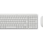 Logitech MK250 - Conjunto de teclado e rato - sem fios - Bluetooth LE - QWERTY - Espanhol - branco sujo