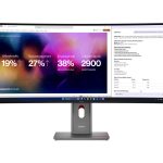 Lenovo ThinkVision P40WD-40 - Monitor LED - curvo - 40" (39.7" visível) - 5120 x 2160 5K @ 120 Hz - IPS - 400 cd/m² -…