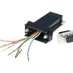 Startech DB9 to RJ45 Modular Adapter - M/F - Serial adapter - DB-9 (M) to RJ-45 (F) - GC98MF - Adaptador serial - DB-9…