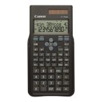 Canon F-715SG - Calculadora científica - 10 dígitos + 2 exponentes - Painel solar, bateria - preto