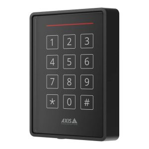 Axis A4131-E Reader - RFID leitor de proximidade/teclado - com cabo - preto, NCS S 9000-N