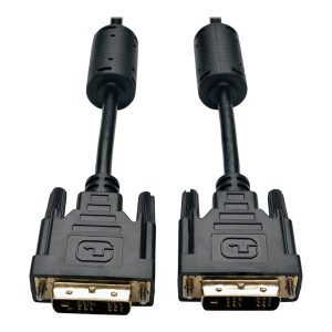 Eaton Tripp Lite Series DVI Single Link Cable, Digital TMDS Monitor Cable (DVI-D M/M), 6 ft. (1.83 m) - Cabo DVI -…