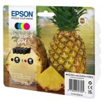 Epson 604 Multipack - Pack de 4 - preto, azul cyan, magenta, amarelo - original - blister - tinteiro