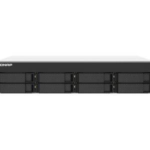 QNAP TS-873AeU-RP - Servidor NAS - 8 baias - montável em bastidor - SATA 6Gb/s - RAID (expansão de disco rígido) 0, 1,…