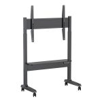 Display floor stand trolley - motorised - steel cart fits display 40 to 86" with VESA sizes up to 800 x 600 - motorised…