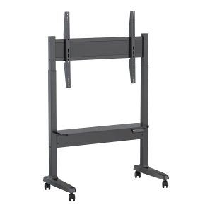 Display floor stand trolley - motorised - steel cart fits display 40 to 86" with VESA sizes up to 800 x 600 - motorised…