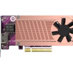 QNAP QM2-2P10G1TB - Controlador de memória - M.2 - PCIe 3.0 x4 (NVMe) - baixo perfil - PCIe 3.0 x8