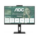 AOC Pro-line 24P3QW - P3 Series - monitor LED - 24" (23.8" visível) - 1920 x 1080 Full HD (1080p) @ 75 Hz - IPS - 300…