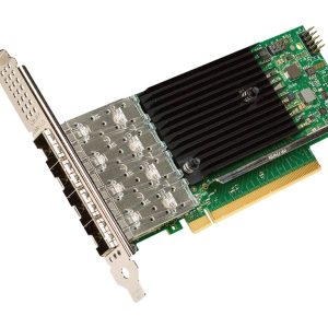 Intel Ethernet Network Adapter E810-XXVDA4 - Adaptador de rede - PCIe 4.0 x16 baixo perfil - 10/25 Gigabit SFP28 x 4