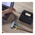 Brother P-Touch PT-D610BTVP - Etiquetadora - P/B - tranferência térmica - 24 mm de largura - 180 x 360 dpi - até 30 mm/…