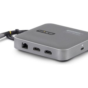 Startech Universal USB C multiport adapter - Apple M1/M2 Dual Display compatible - DisplayLink Cert Dual 4K 60Hz HDMI…