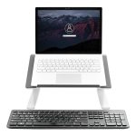 Startech Adjustable Laptop Stand - Heavy Duty Steel & Aluminum - 3 Height Settings - Tilted - Ergonomic Laptop Riser…