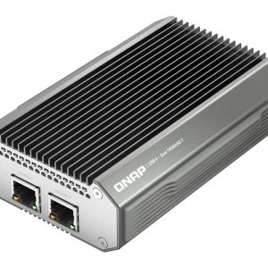 QNAP QNA-UC10G2T - Adaptador de rede - USB4 / Thunderbolt 4 - 10Gb Ethernet x 2