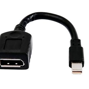 HP - Adaptador DisplayPort - Mini DisplayPort (M) para DisplayPort (F) - para Elite 800 G9, Workstation Z2 G8, Z2 G9, Z4 G5, Z6 G5, ZBook Fury 15 G8, 16 G9, 17 G8