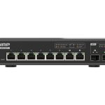 QNAP QSW-L3208-2C6T - Interruptor - Administrado - 2 x 10 Gigabit SFP+ + 8 x 100/1000/2.5G/5G/10GBase-T - desktop