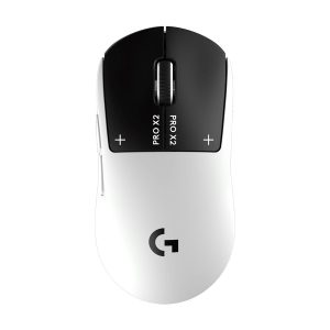 Logitech G PRO X2 SUPERSTRIKE - Rato - óptico - sem fios - 2.4 GHz - recetor USB Logitech LIGHTSPEED