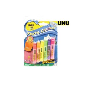 Marcador Tecidos Glitter Young Creativ 6 Cores x 7ml