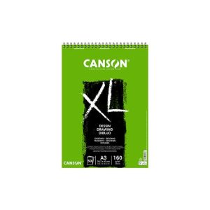 Bloco Espiralado Canson XL Dessin A3 160g 50Fls