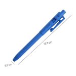 Esferográfica Detetável Metal Raio X ECO Retrátil Azul 1un