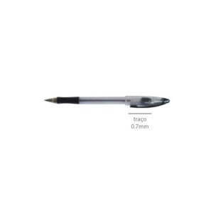 Esferográfica Gel AC1068-01 Preto 0,7mm 1un