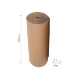 Cartão Proteção Canelado 100cmx5m Bobine Castanho