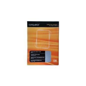 Papel 120gr Conqueror Criativo Metalizado A4 50 Folhas