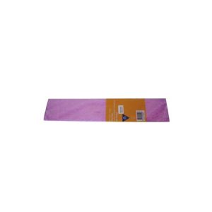Papel Crepe Rosa Metalizado 50x150cm Rolo