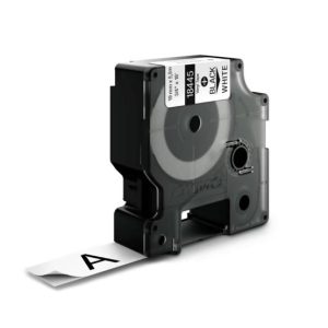 Fita 19mmx5m Preto/Branco Vinil 18445