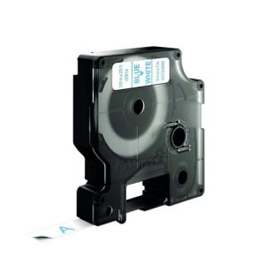 Fita 09mmx7m Azul/Branco Vinil 40914