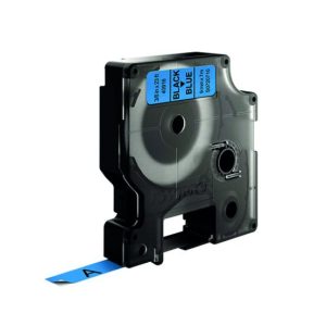 Fita 09mmx7m Preto/Azul Vinil 40916
