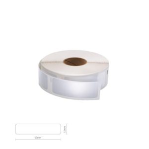 Etiquetas 50mmx12mm Pastas Suspensas Dymo Branco 1 Rolo